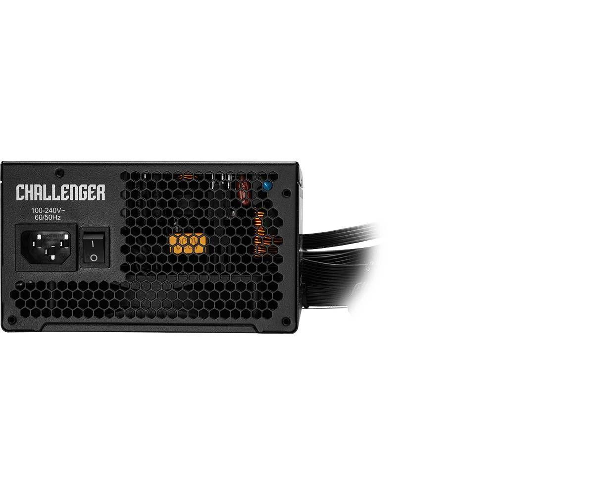 Fonte de Alimentação ASROCK Challenger CL-550B (ATX - 550 W - 80 PLUS Bronze - Preto), miniatura 5