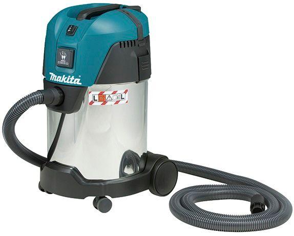 Aspirador de Sólidos e Líquidos MAKITA VC3011L (Altura 63,5 cm - 21 kPa - 26, 28 - Preto/Azul/Branco)
