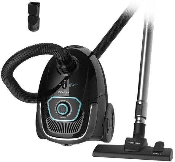 Aspirador de Trenó CECOTEC Conga Powerbag 2500 Plus (16000 Pa - 2,5 l - Tapete, piso duro - Preto) — miniatura 3