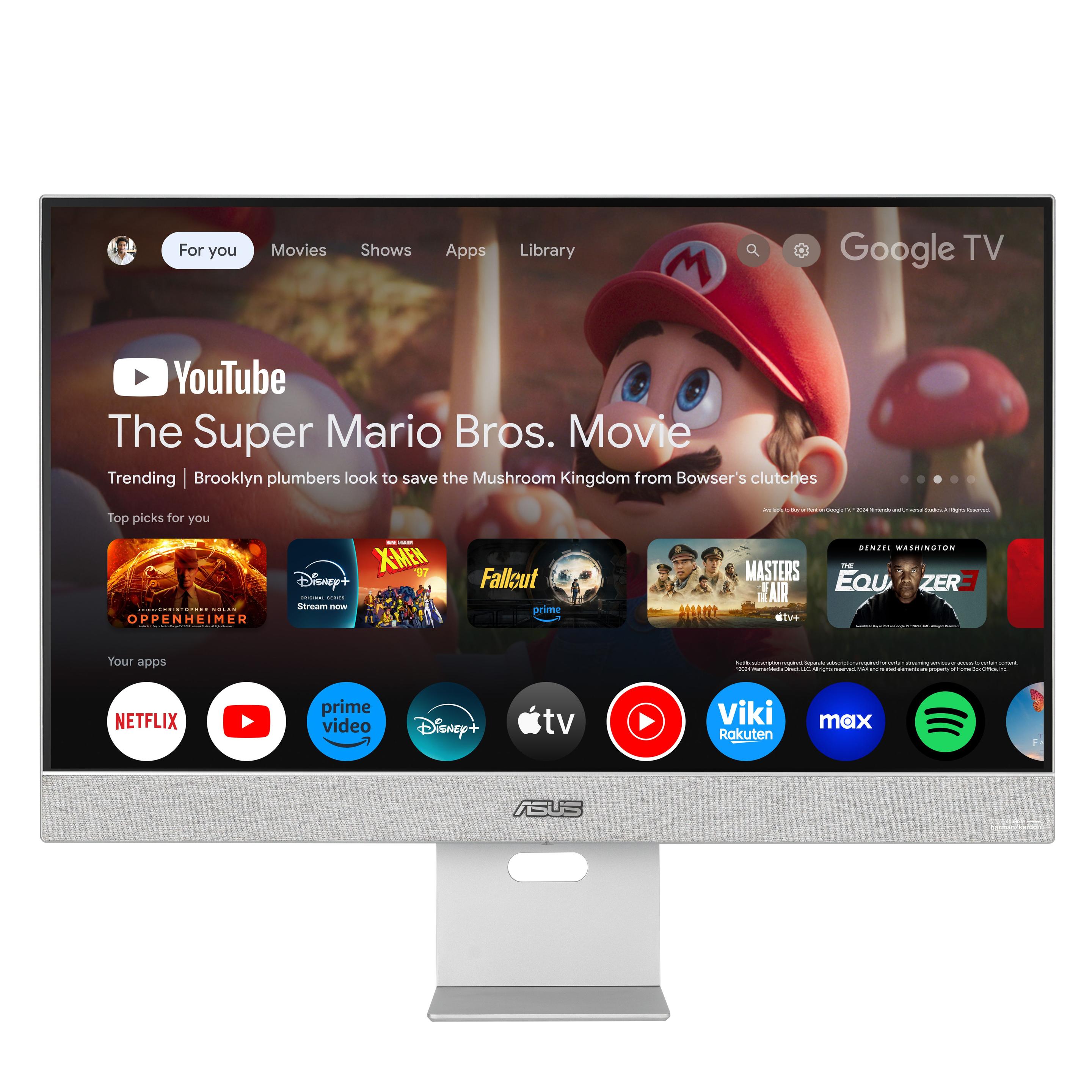 Monitor ASUS ZenScreen Smart MS27UC (27" - IPS - 60 Hz - Cinzento) — miniatura 3