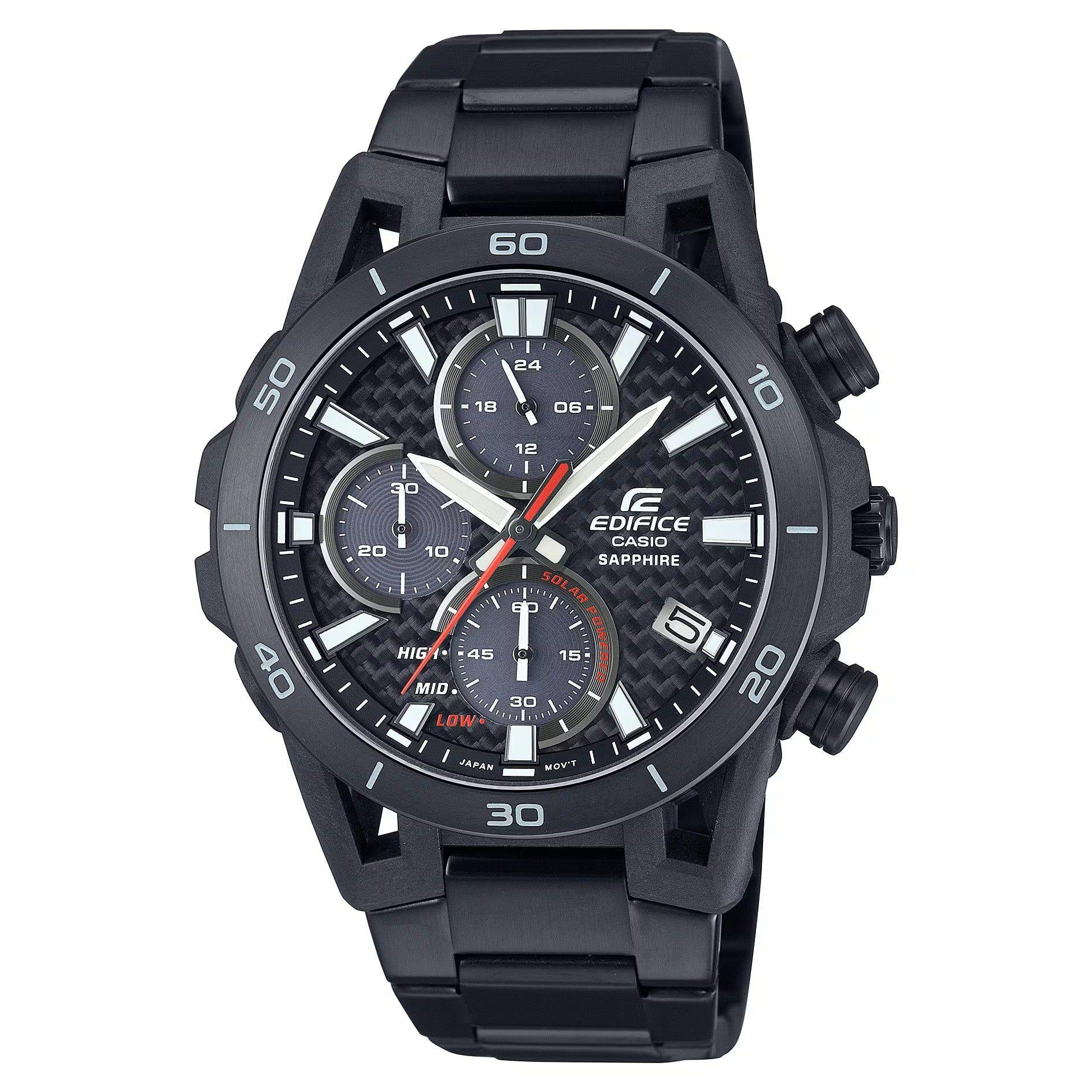 Relógio CASIO EFS-S640DC-1AVUEF (Preto e Dourado)