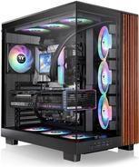 Caixa PC THERMALTAKE View 380 XL WS ARGB (ATX, micro ATX, Mini-ITX - PS2 - 2.5" - Preto)