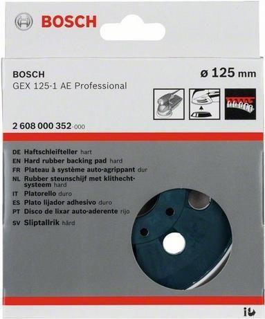 Prato de Lixagem para Lixadeira Excêntrica BOSCH 2608000352 (Preto), imagem 1