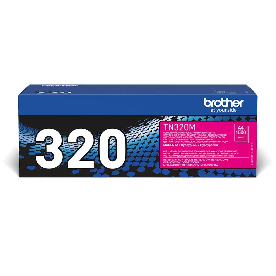 Toner BROTHER TN-320M (1500 páginas - Magenta)