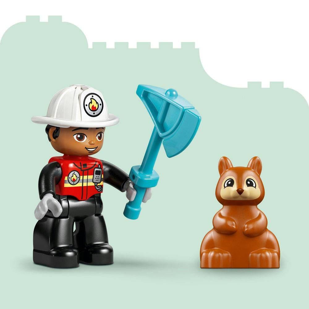 LEGO 10473 Duplo Camião dos Bombeiros com Mangueira e Bombeiro (2+ anos - 28 peças) — miniatura 5
