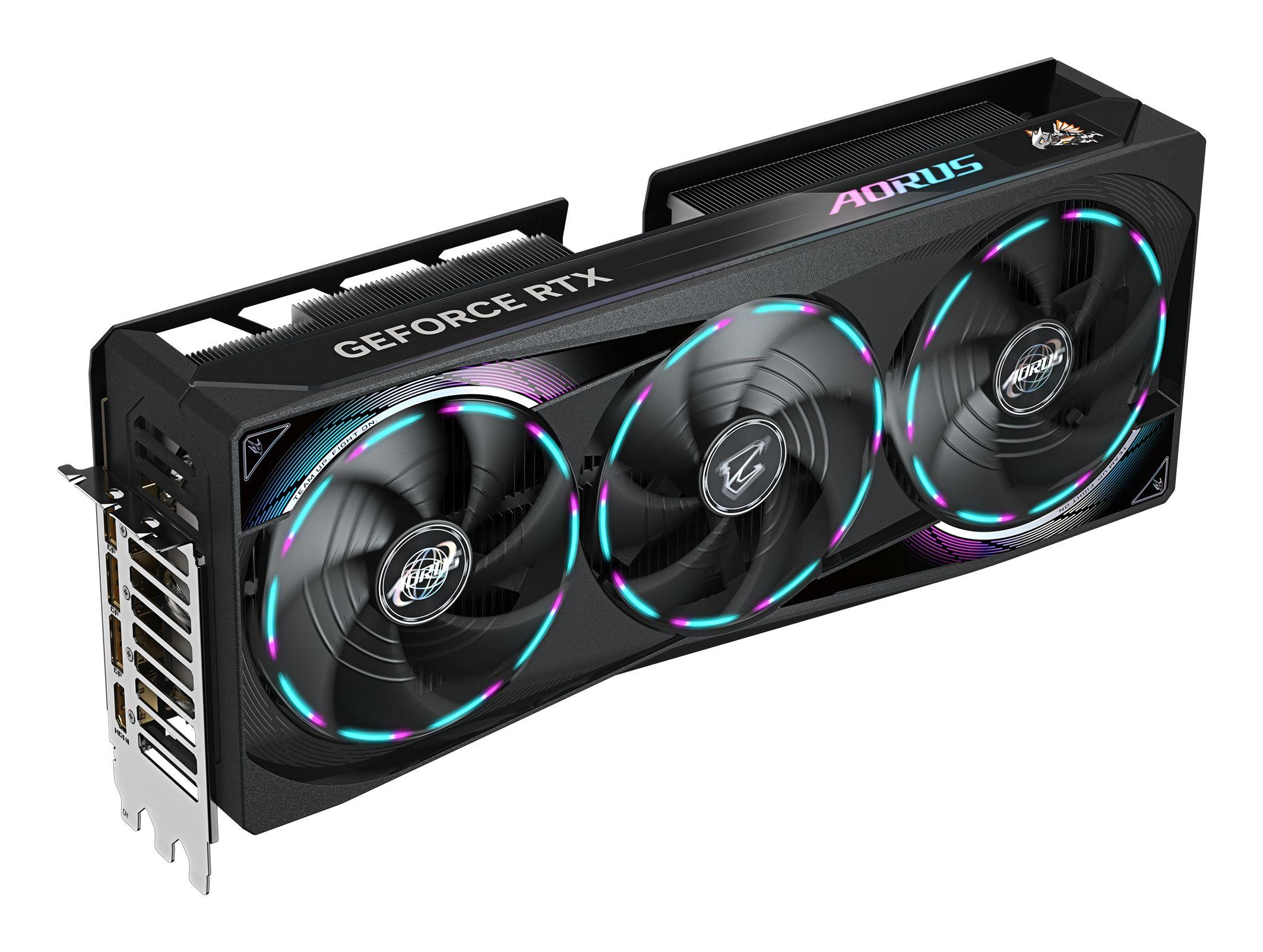 Placa Gráfica GIGABYTE AORUS GeForce RTX 5080 MASTER 16G (GeForce RTX 5080 - 16 GB - 256 bits - Preto) — miniatura 5