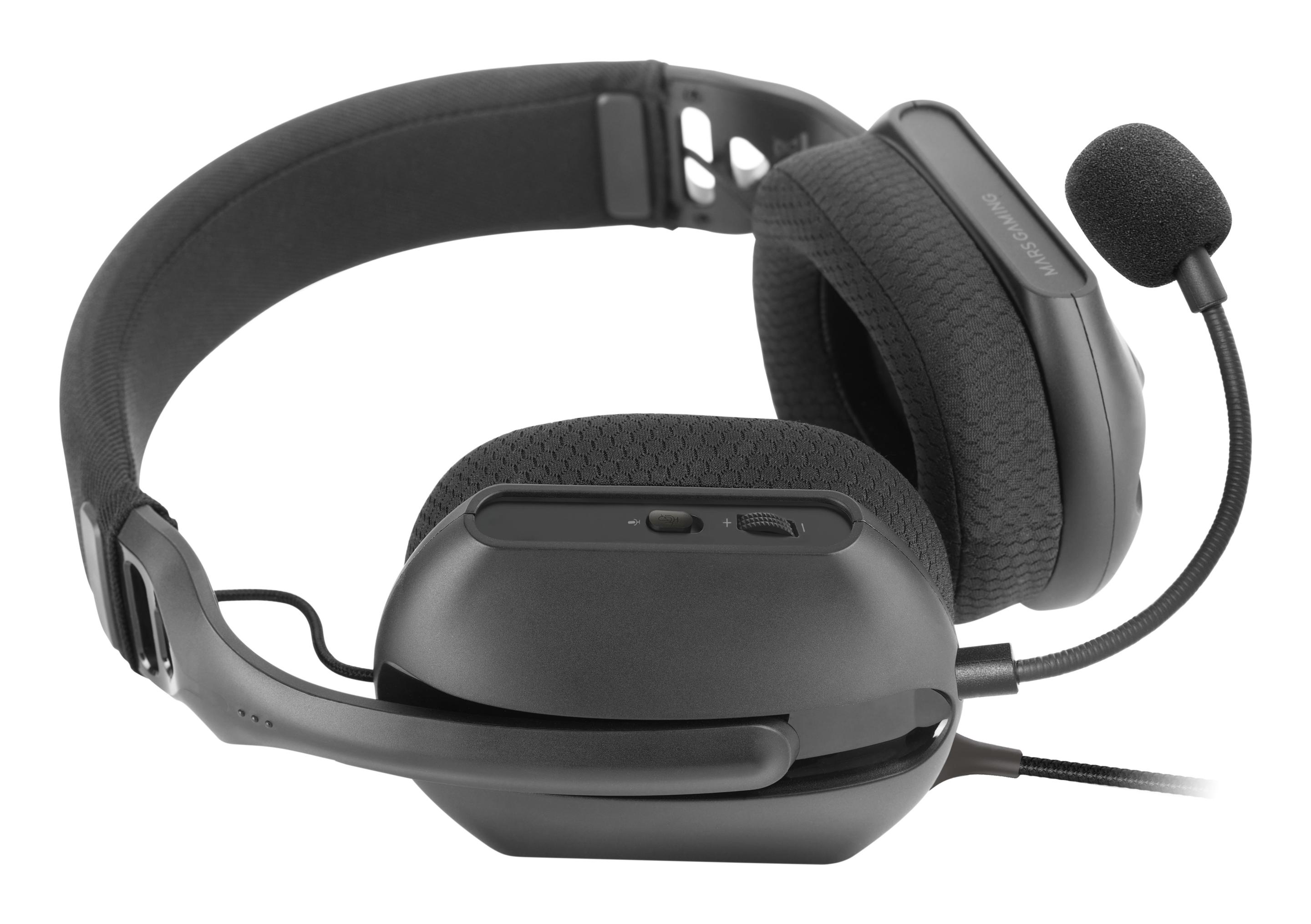 Headset Gaming MARS GAMING MH-PRO (Binaural - Com fios - Circum-aural - Preto) — miniatura 2
