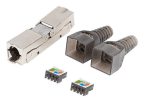 Adaptador RJ45 LANBERG PL2SA-6000TL (2x RJ45 - Cat6A FTP - 8P8C - Sem ferramentas)