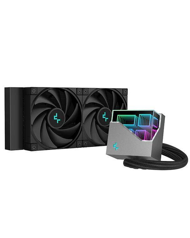 Sistema de Refrigeração Líquida Tudo-em-Um DEEPCOOL LT520 (12 cm - 2250 RPM - 4-pin - Preto)