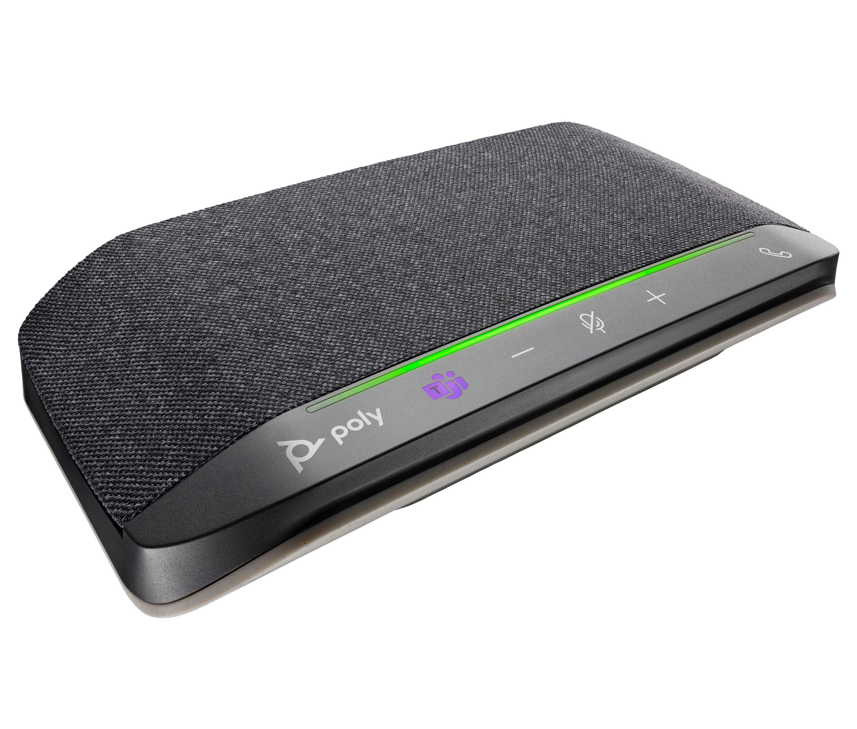 Sistema Mãos-Livres HP POLY Sync 10 SY10-M (USB Type-A, USB Type-C - Com fios - Prateado) — miniatura 2