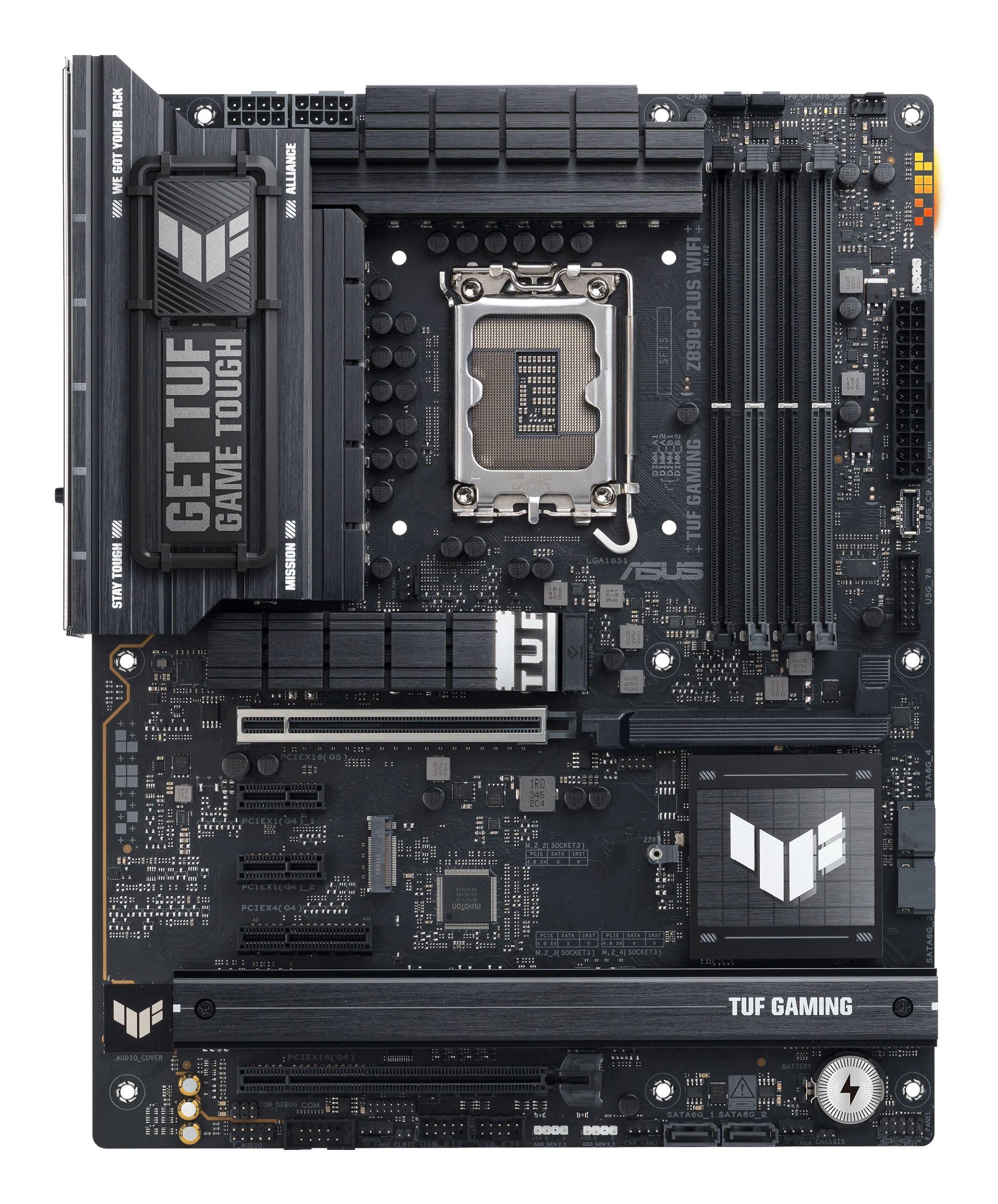 Motherboard ASUS TUF Gaming Z890-PLUS WIFI (LGA 1851 (Socket V1) - Intel Core Ultra - ATX - Preto), miniatura 2