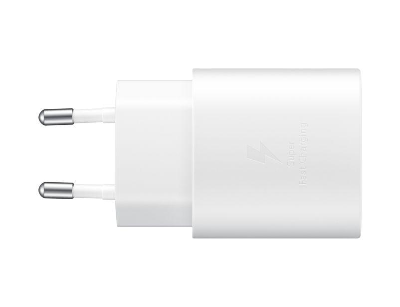 Carregador de Parede SAMSUNG EP-TA800XWEGWW (Até 25 W - 25 W - Branco)
