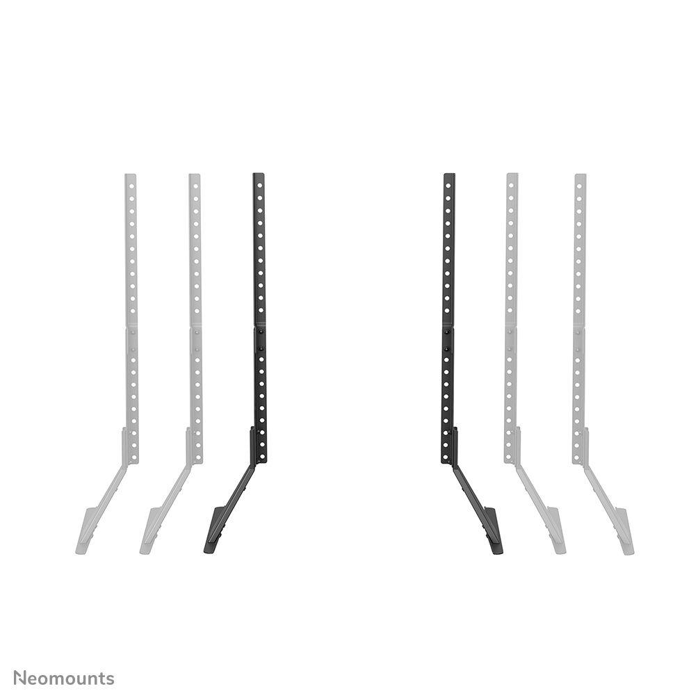 Suporte de Secretária para TV NEOMOUNTS DS45-430BL19 (800 x 400 mm - 200 x 200 mm - 190,5 cm - Preto), miniatura 5