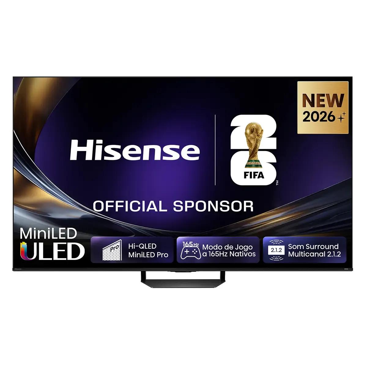 Televisão HISENSE TV 75U7S PRO (75" Mini LED 4K 165 Hz - Cinzento e Preto), miniatura 2