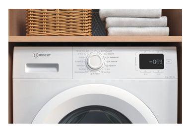 Máquina de Lavar Roupa Independente INDESIT IM 640 MY TIME EE (1000 RPM - C - B - Branco) — miniatura 6