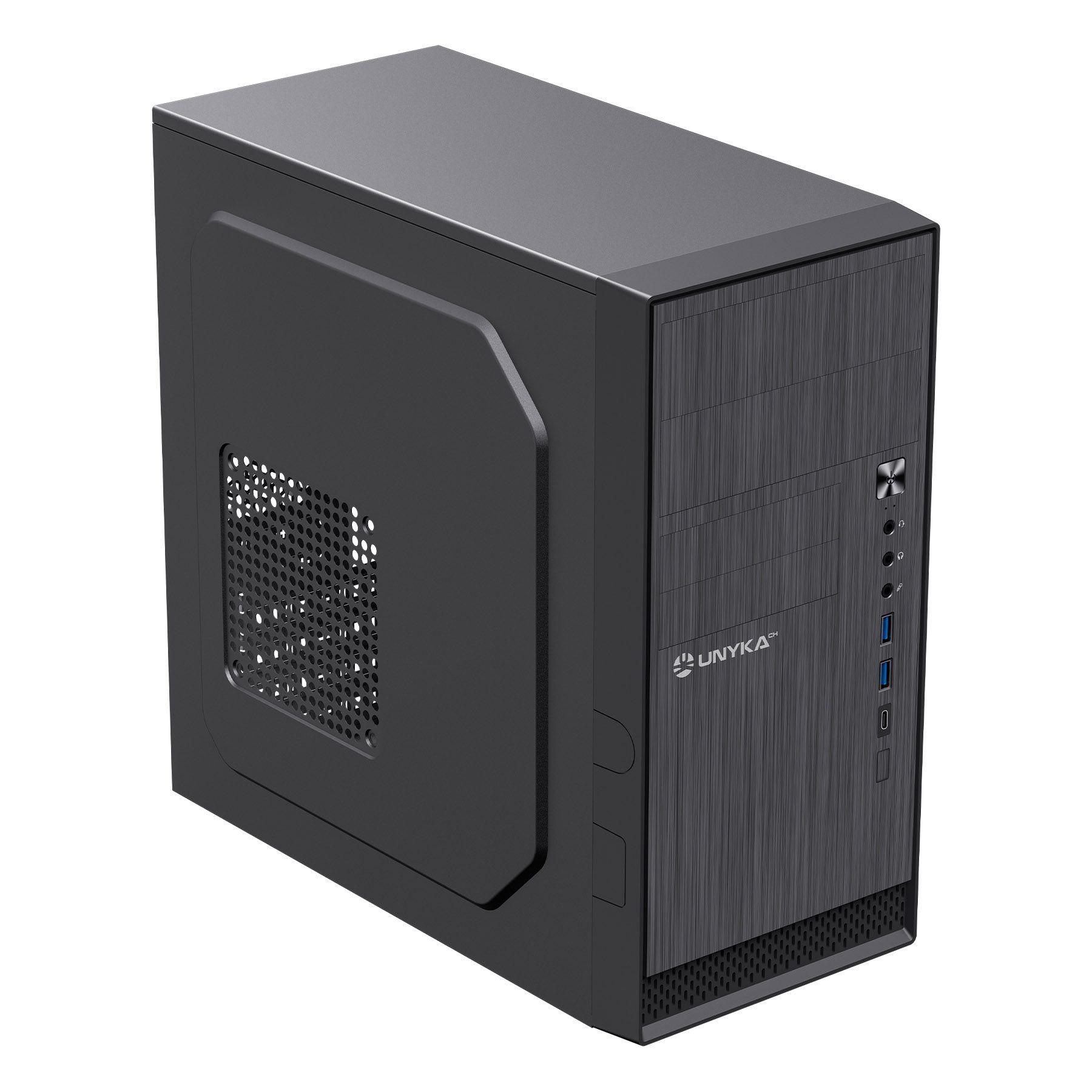 Caixa PC UNYKACH AERO C12 V2 (micro ATX - Micro Tower - 14 cm - Preto) — miniatura 8