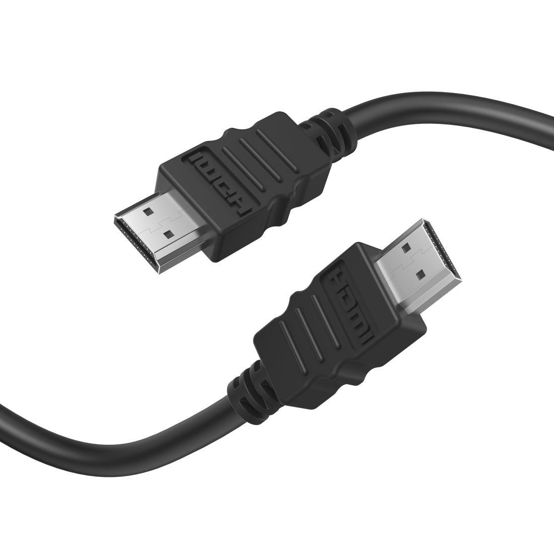 Cabo HDMI HAMA 00305149 (1,25 m - 3 x HDMI Type A - HDMI Type A - Preto) — miniatura 2