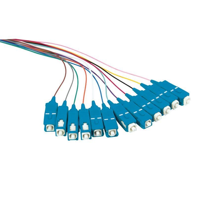 Conjunto de Pigtails de Fibra Ótica LOGILINK FL0SC02 (OS2 - SC/UPC - 2 m - Multicor)