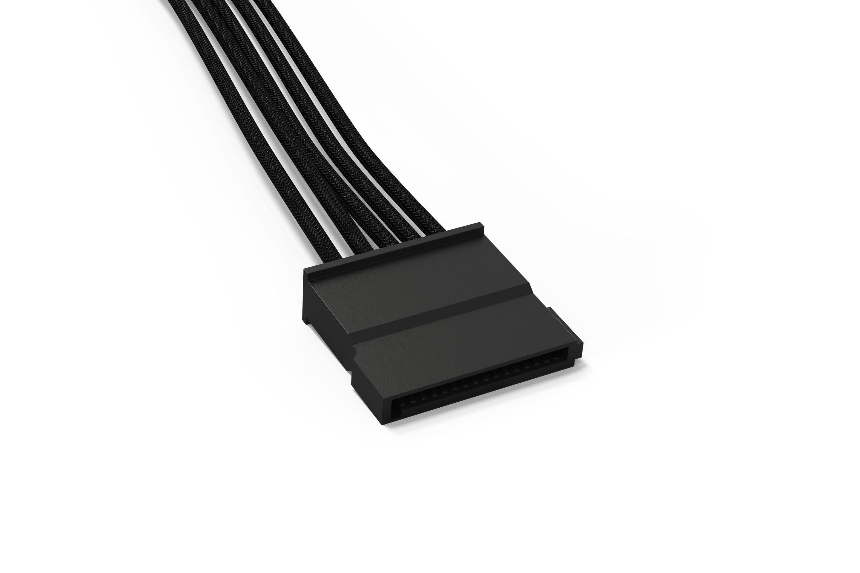 Cabo de Alimentação SATA BE QUIET! BC020 (30 cm - Preto)