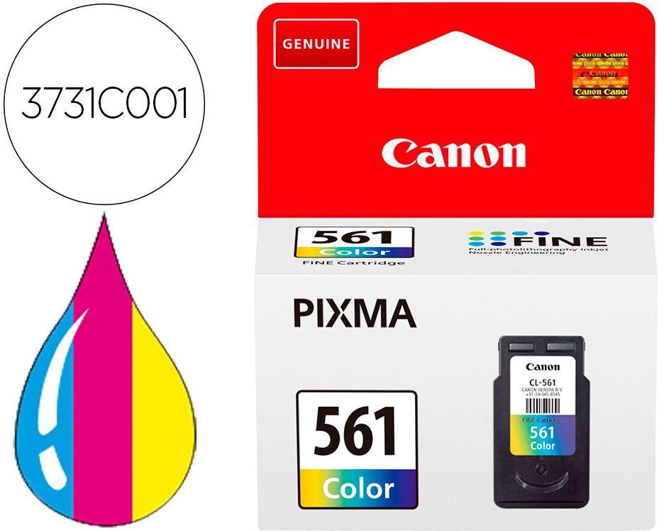 Tinteiro CANON CL-561 (180 páginas - Ciano, Magenta e Amarelo), miniatura 3