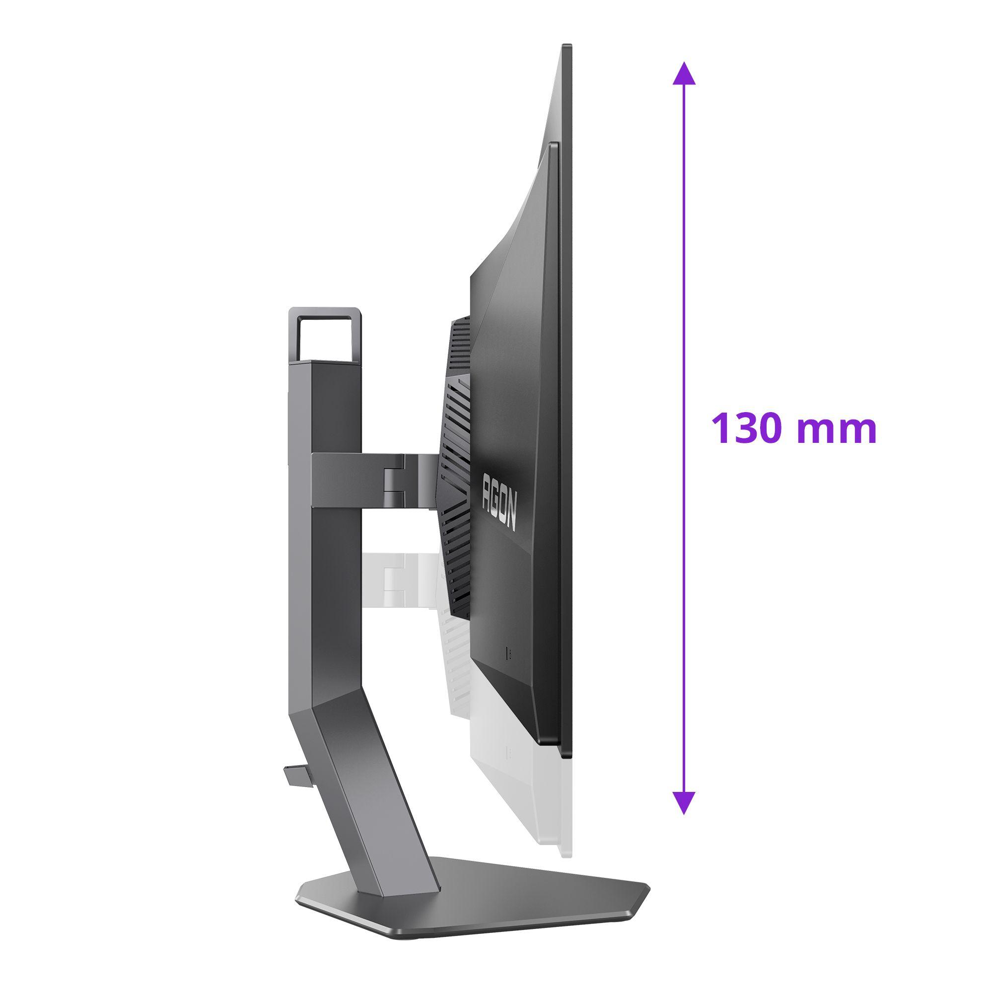 Monitor AOC AGON PRO AG276UZD (26,5" - OLED - 240 Hz - Preto) — miniatura 3