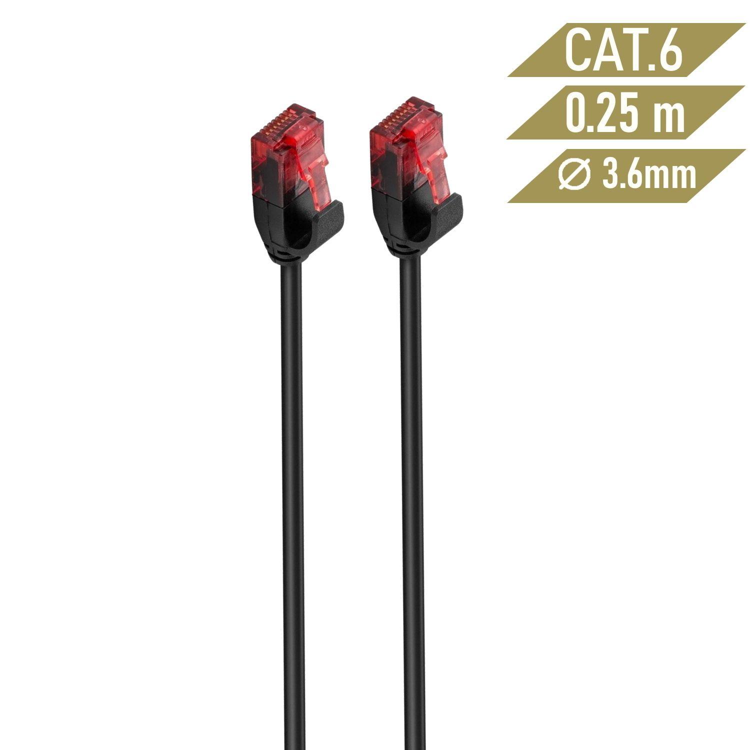 Cabo de Rede RJ45 EWENT IM1045 (1,5 m - Cat6 - RJ45 macho - Preto), miniatura 2