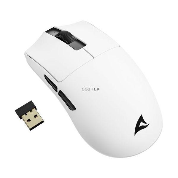 Rato SHARKOON FIREGLIDER One (Branco)