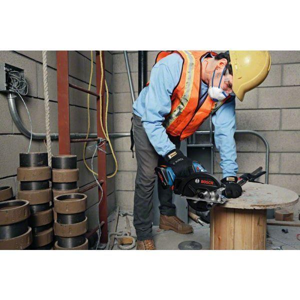 Serra Circular de Metal BOSCH GKM 18V-50 Professional (Azul e Preto) — miniatura 4