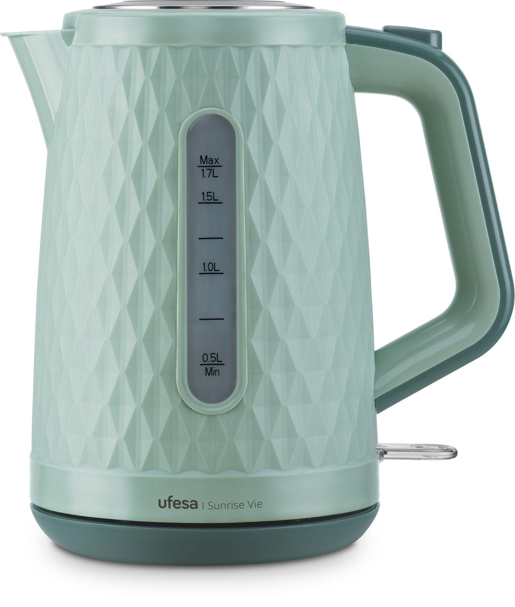 Jarro Elétrico UFESA SUNRISE VIE (2200 W - 1,7 L - Verde)