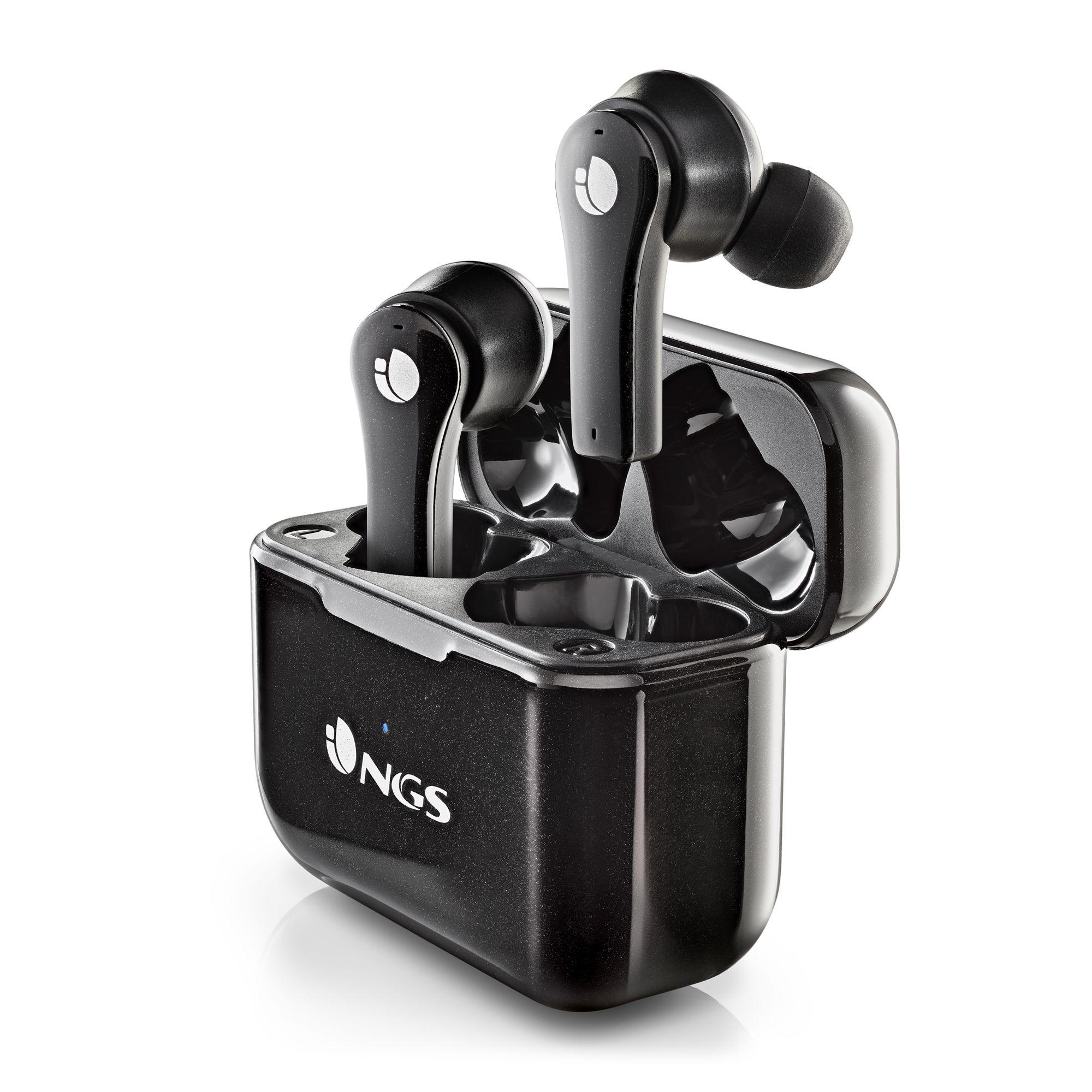Auscultadores NGS Artica Bloom (Binaural - Sem fios - Intra-aural - Preto)