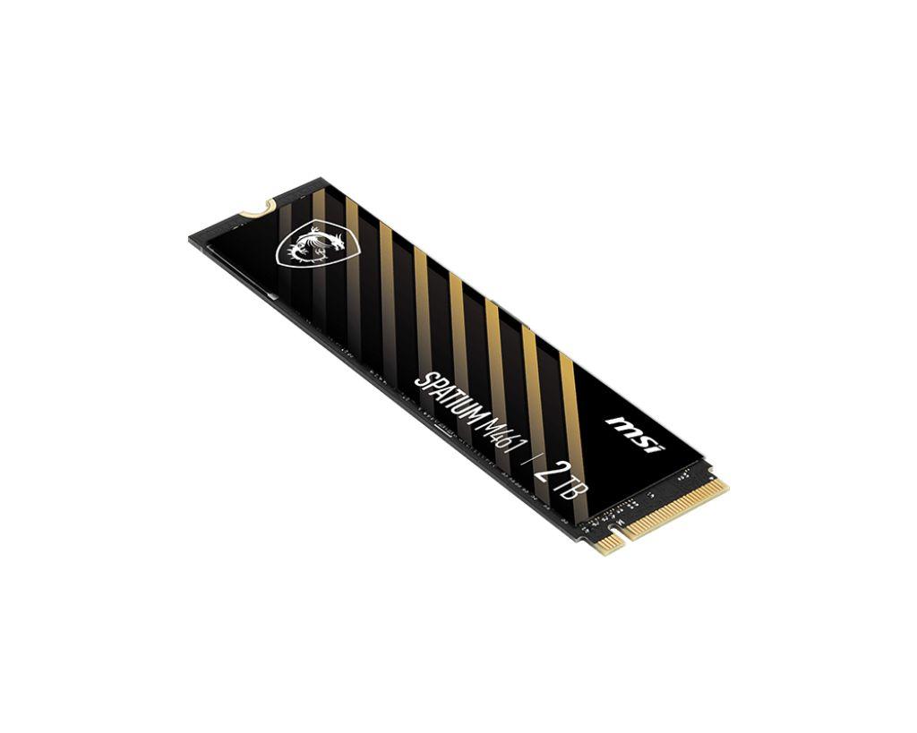 SSD MSI SPATIUM M461 (2 TB - M.2 2280 - PCI Express 4.0 NVMe) — miniatura 3