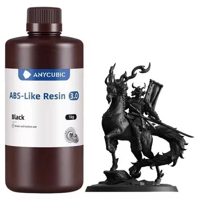 Resina para Impressão 3D ANYCUBIC ABS-Like Resin 3.0 (1 kg - Preto), miniatura 2