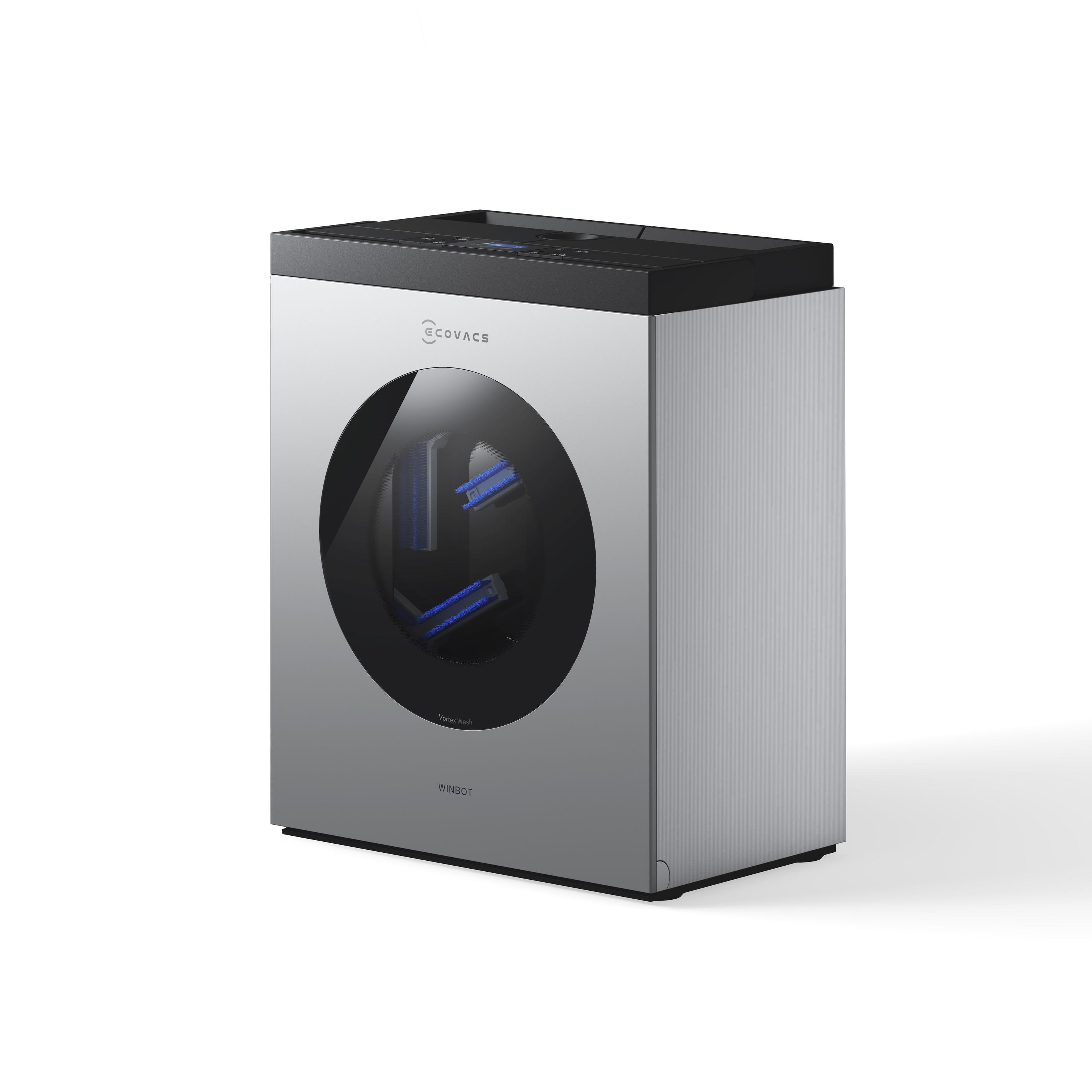 Robot de Limpeza de Vidros ECOVACS WINBOT W3 OMNI (Altura 7,6 cm - Prateado e Branco) — miniatura 18