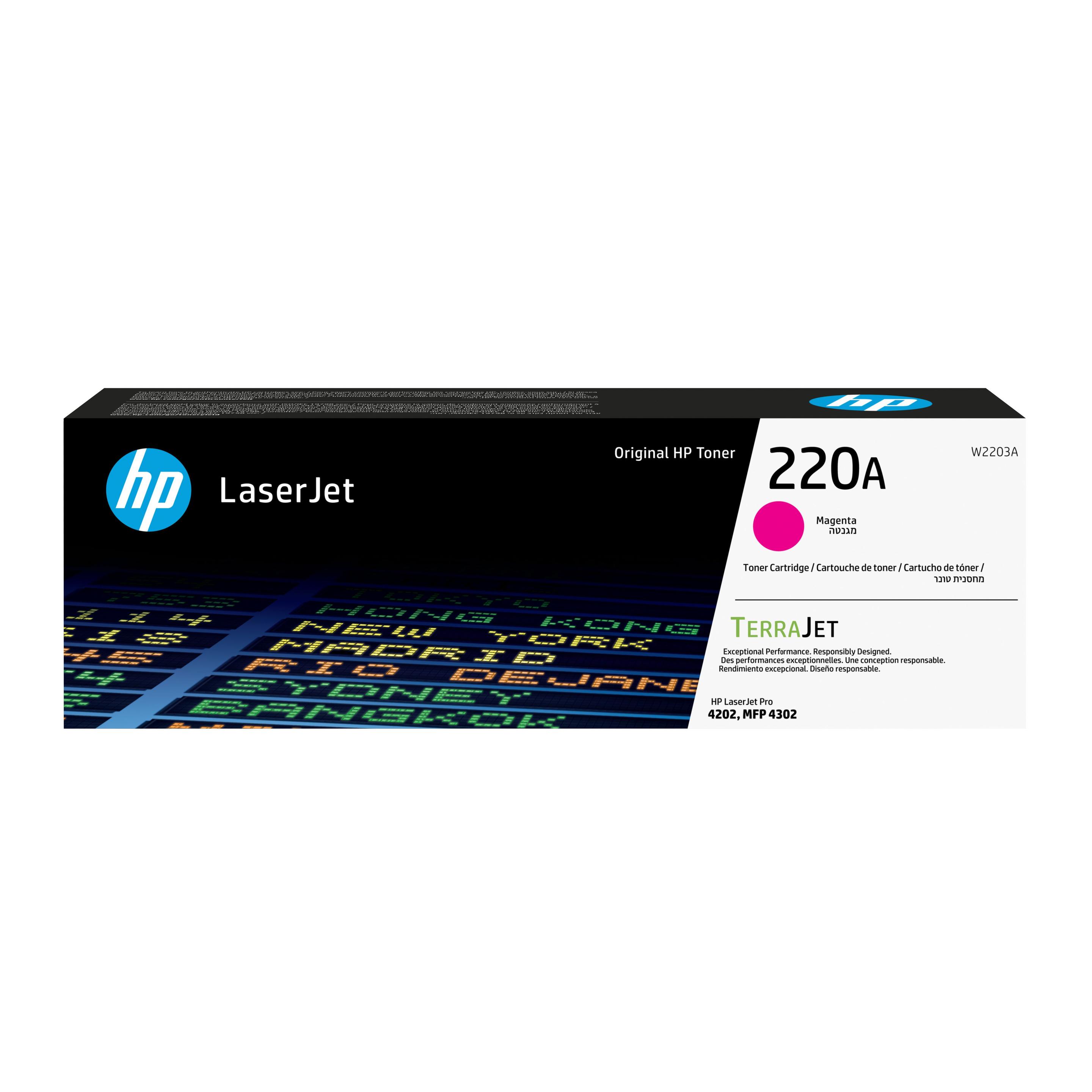Toner HP W2203A (1800 páginas - Magenta)