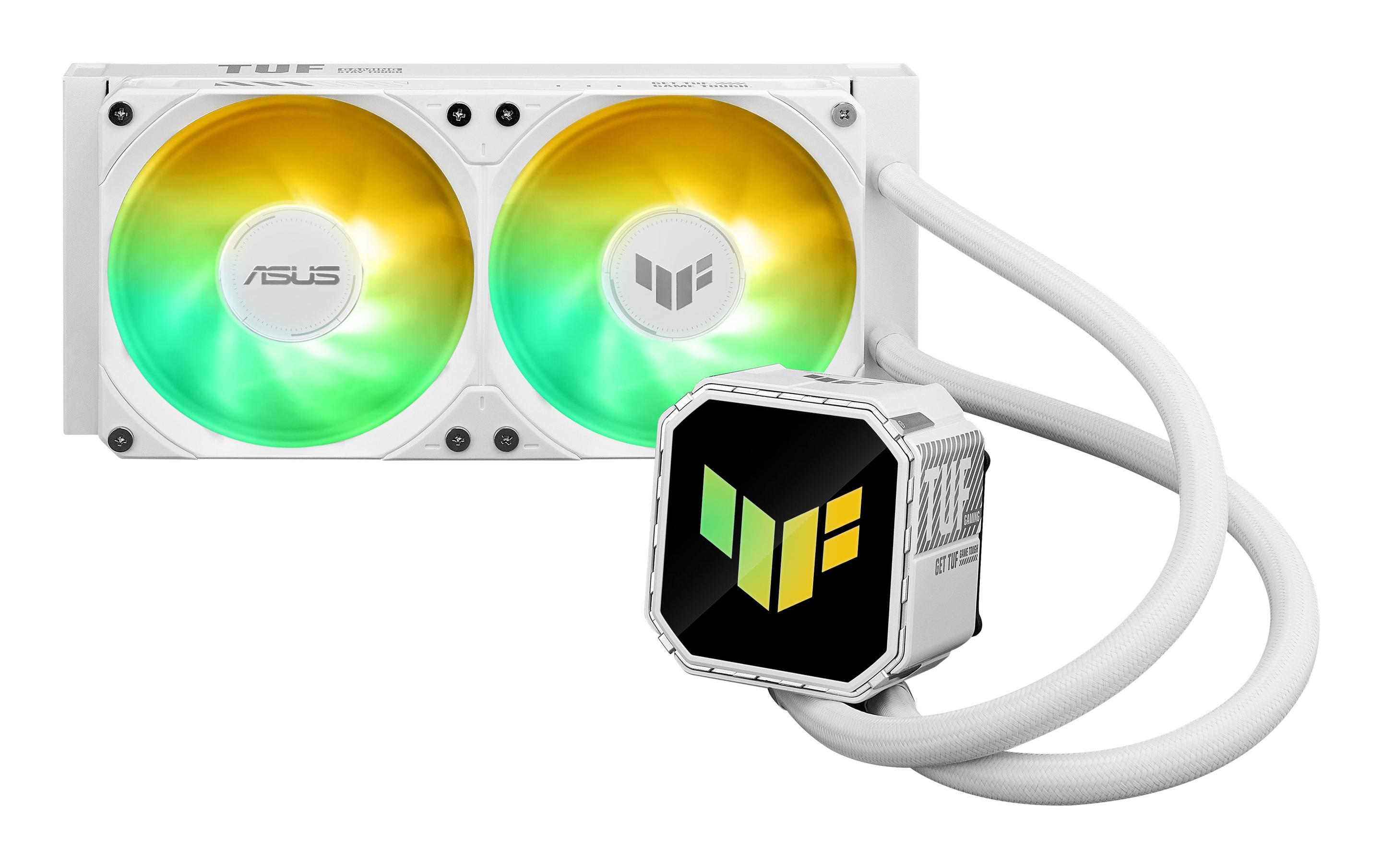 Sistema de Refrigeração Líquida All-in-One ASUS TUF GAMING LC III 240 ARGB WHT (12 cm - 2600 RPM - Multi - Branco), miniatura 2
