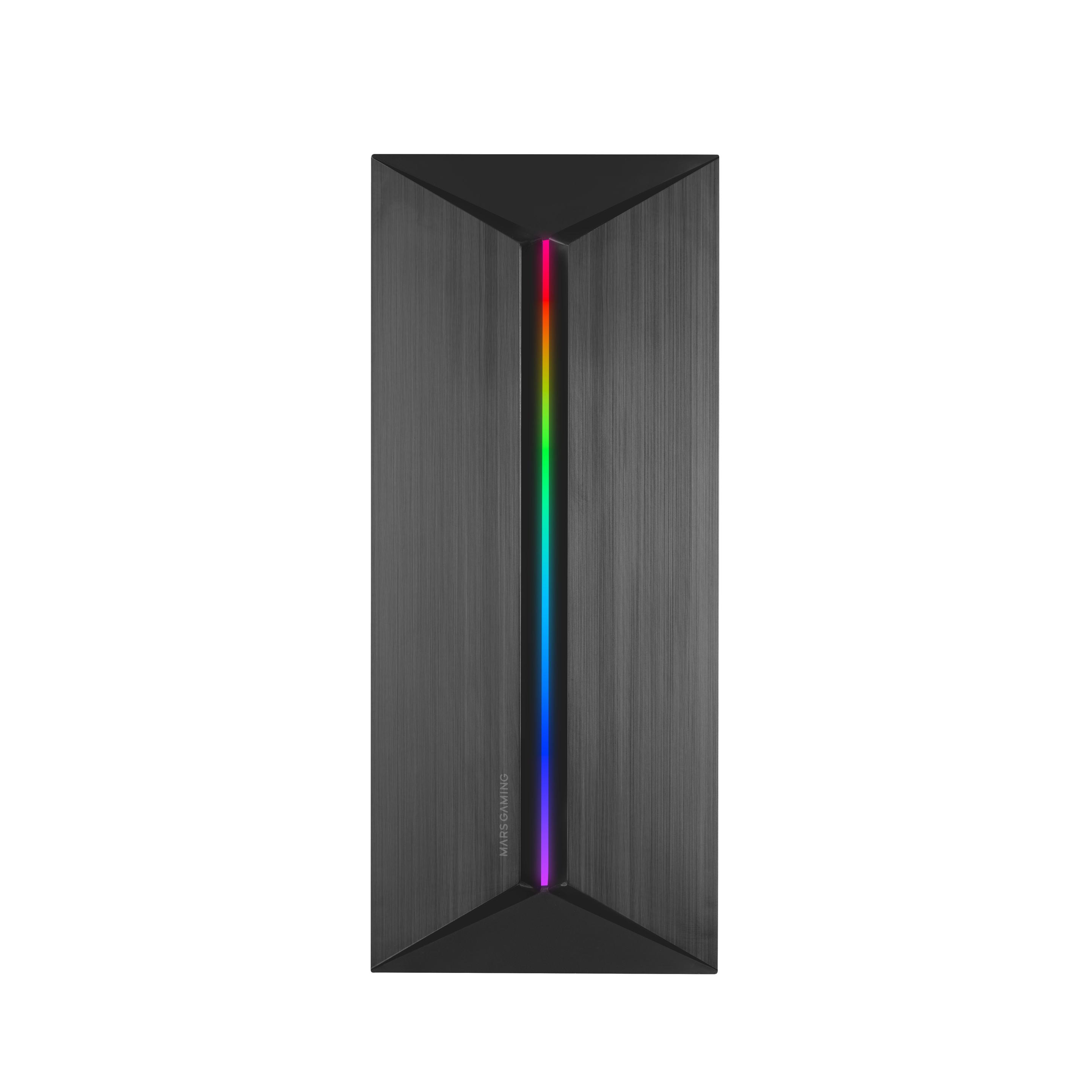 Caixa PC MARS GAMING MC-BLAZE (ATX, micro-ATX, Mini-ITX - Torre média - 15 cm - Preto) — miniatura 2
