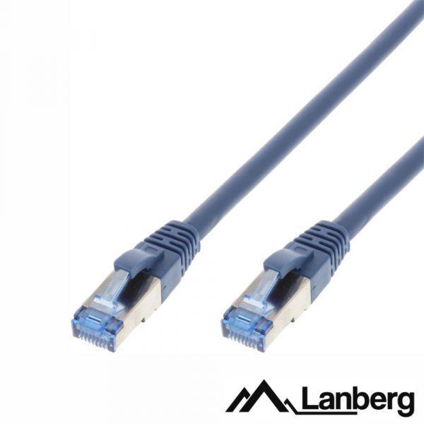 Cabo de Rede RJ45 LANBERG PCF6A-10CC-0100-B (1 m - Cat.6A - RJ-45 - Azul), miniatura 2