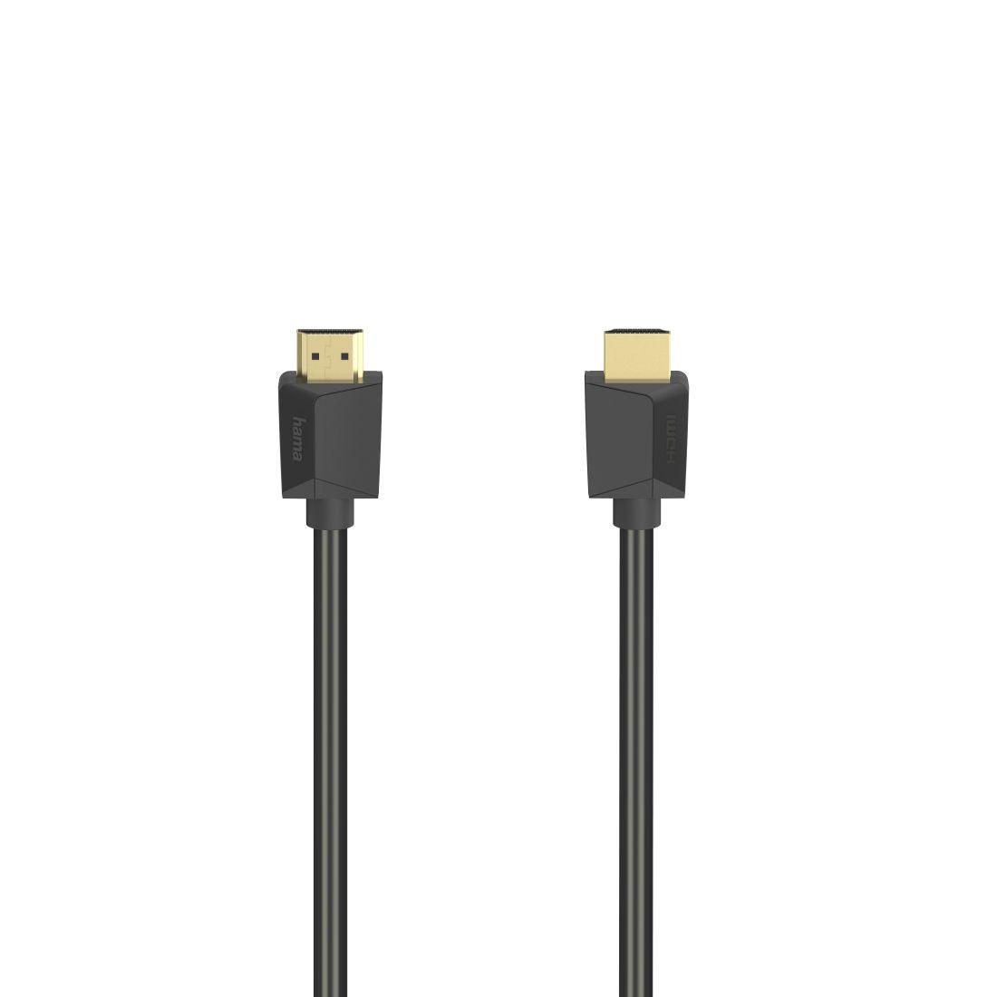 Cabo HDMI HAMA 00205007 (5 m - HDMI Type A - Preto)