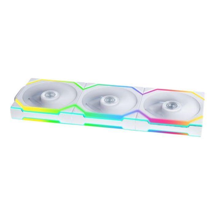 Ventoinhas LIAN LI UNI FAN SL Wireless Reverse Blade 120 (RGB multicolorida - 1,8 W - Branco), miniatura 3