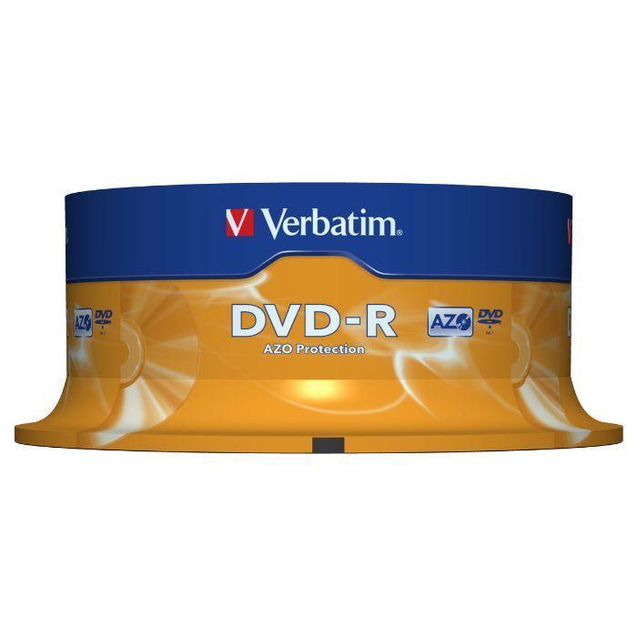 Disco DVD-R VERBATIM 43522 (Prateado Mate) — miniatura 2