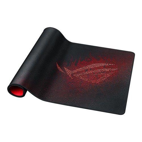Tapete de Rato Gaming ASUS ROG Sheath (Grandes - Tecido, Borracha - Tecido suave - Preto e Vermelho), miniatura 3