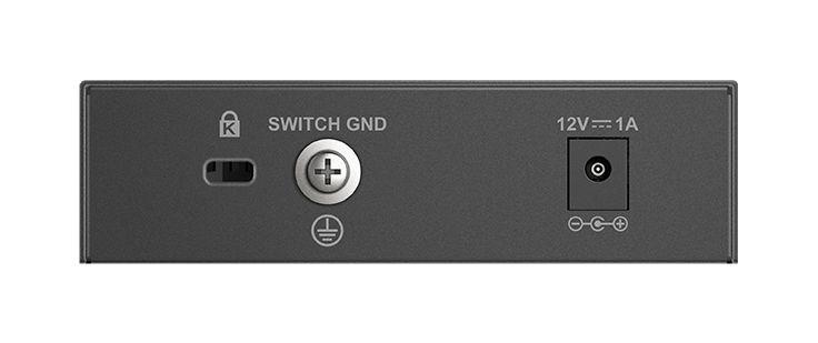 Switch D-LINK DMS-105 (2.5G Ethernet - 8,1 MB - 25 Gbit/s - Preto) — miniatura 6