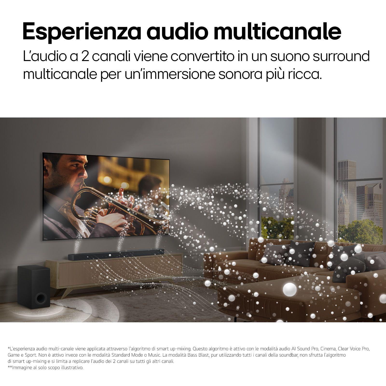 Barra de Som LG S95TR (171 W - Com fios e sem fios - Preto), miniatura 7