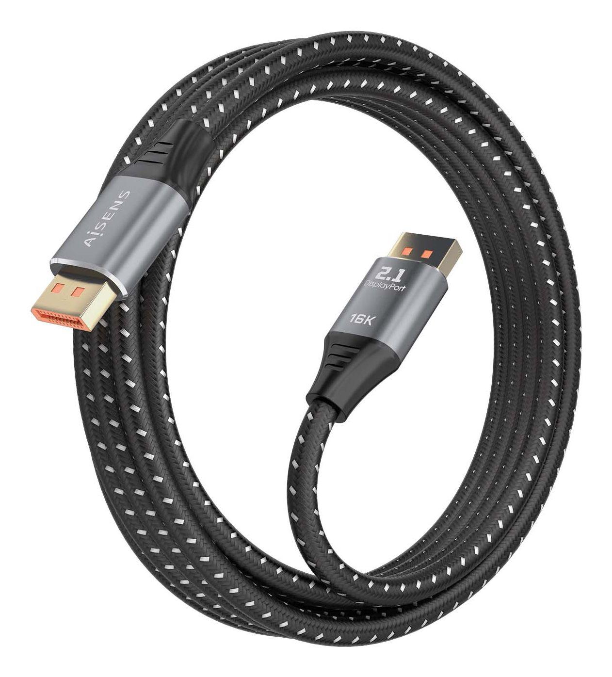 Cabo DisplayPort AISENS A158-0903 (2 m - Preto), miniatura 2