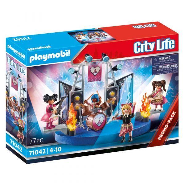Conjunto PLAYMOBIL City Life Banda de Música 71042 (City Life - 4 anos - Multicor), miniatura 2