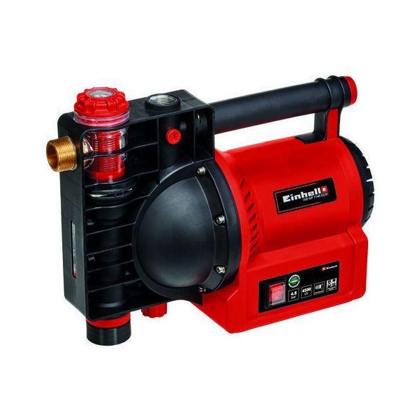 Bomba de Jardim EINHELL GE-GP 1145 ECO (1100 W - 4500 l/h - 4,8 bar - Preto e Vermelho)