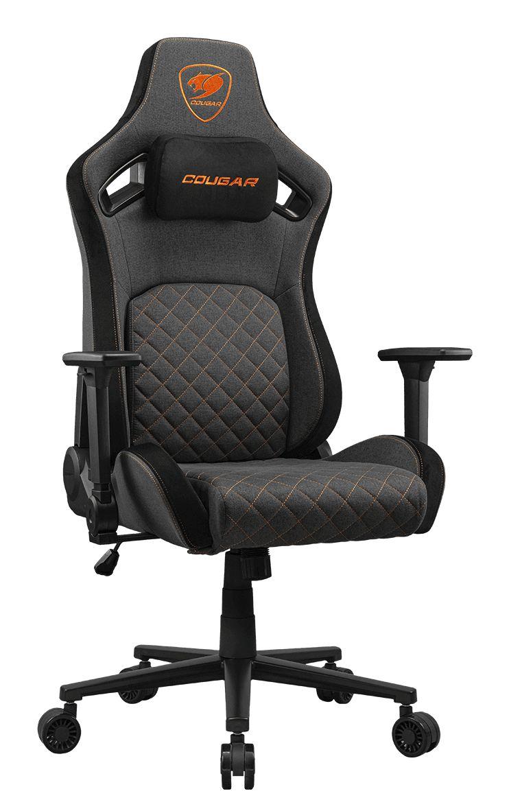 Cadeira Gaming COUGAR Defensor F (120 kg - 136,5 cm - 4D - Cinzento/Laranja), miniatura 2