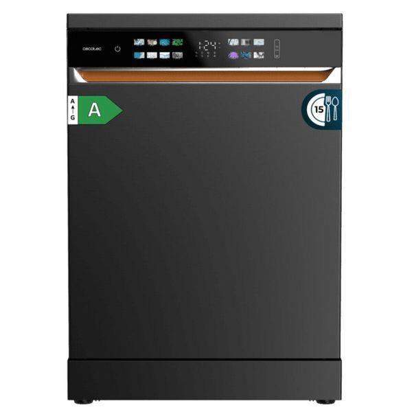 Máquina de Lavar Loiça Independente CECOTEC Bolero Aguazero 6900 8P 3ªB Dark (15 Conjuntos - B - 42 dB - Preto), miniatura 2