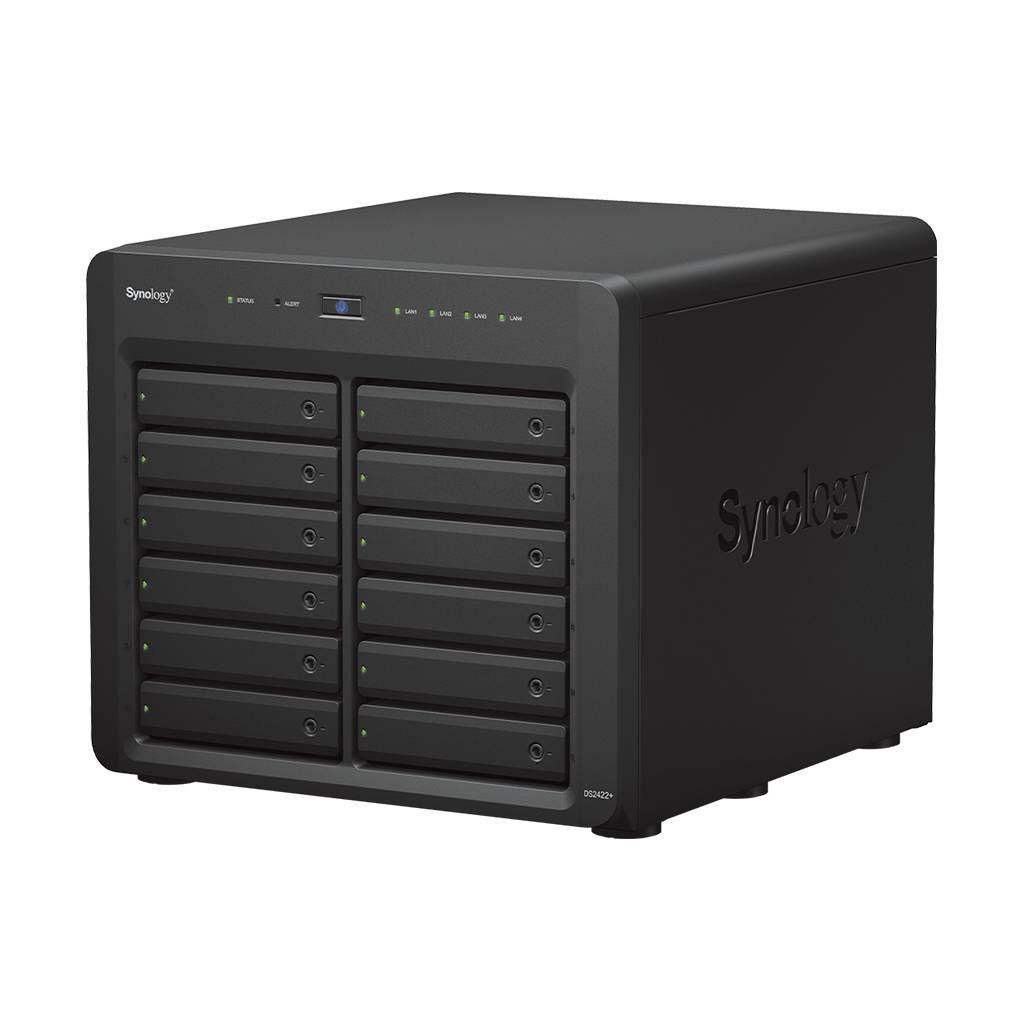 NAS SYNOLOGY DiskStation DS2422+ (4 GB - 12 baias - Preto) — miniatura 2