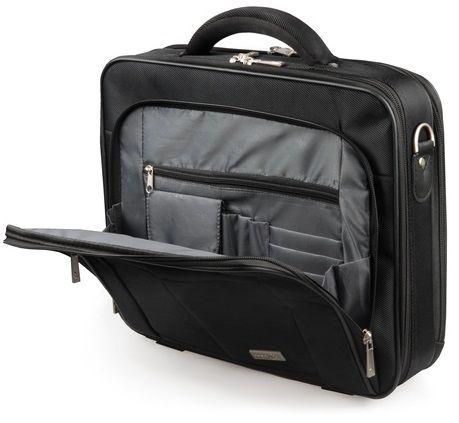Mala para Portáteis NATEC Boxer (15,6" - 3 Compartimentos - Preto) — miniatura 2